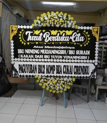 Papan Bunga di Kelapa Indah